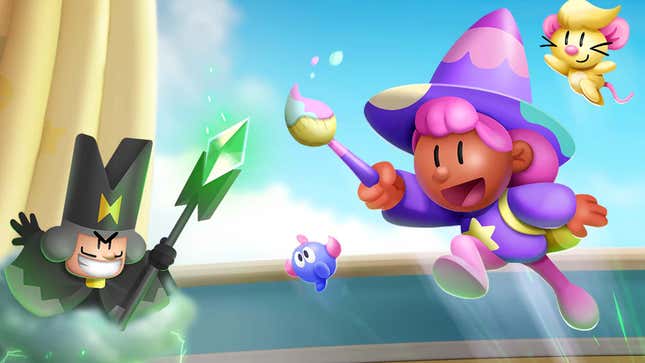 An image shows characters from The Plucky Squire.